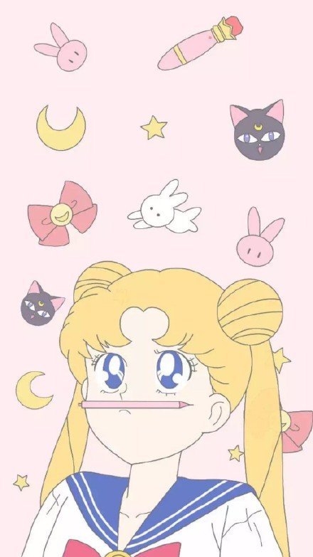 美少女战士水冰月可爱漫画图片