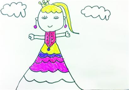 郭斐认为,有这么多女生画公主,和当前流行的"女孩要富养"的理念不