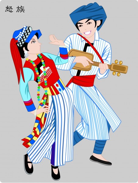 首页 图片素材 卡通图片 五十六个民族卡通人物图片 > 怒族 nuzuwu