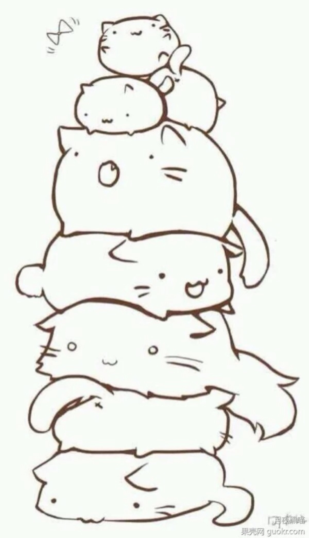 动漫 简笔画 卡通 漫画 手绘 头像 线稿 1200_2088 竖版 竖屏