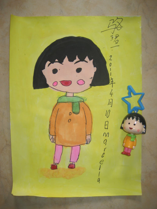 水粉画——喜爱的卡通人物【2011.4.10】