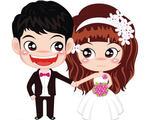 可爱卡通婚纱照 别具一格不乏温馨(15)