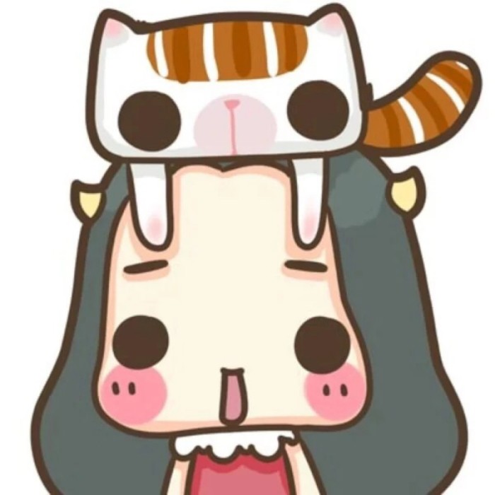 牛轰轰超萌搞怪卡通漫画情侣头像 猫咪