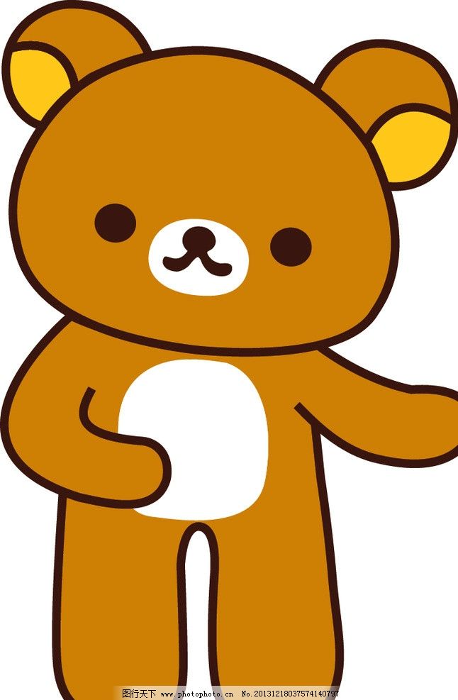 轻松熊 欢迎光临 可爱 卡通 儿童 卡通设计 广告设计 矢量 ai