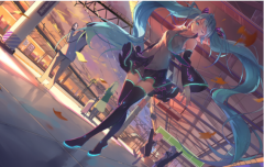 性感动人的动漫美少女桌面壁纸图片