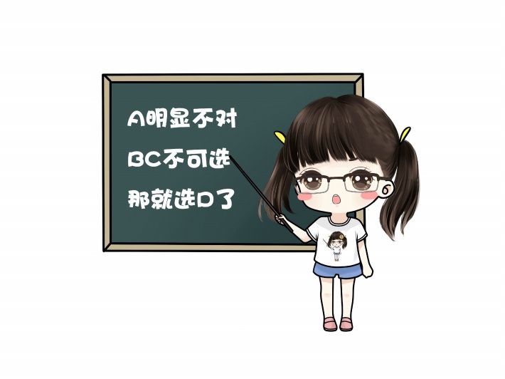 戴眼镜的可爱女教师上课卡通图片