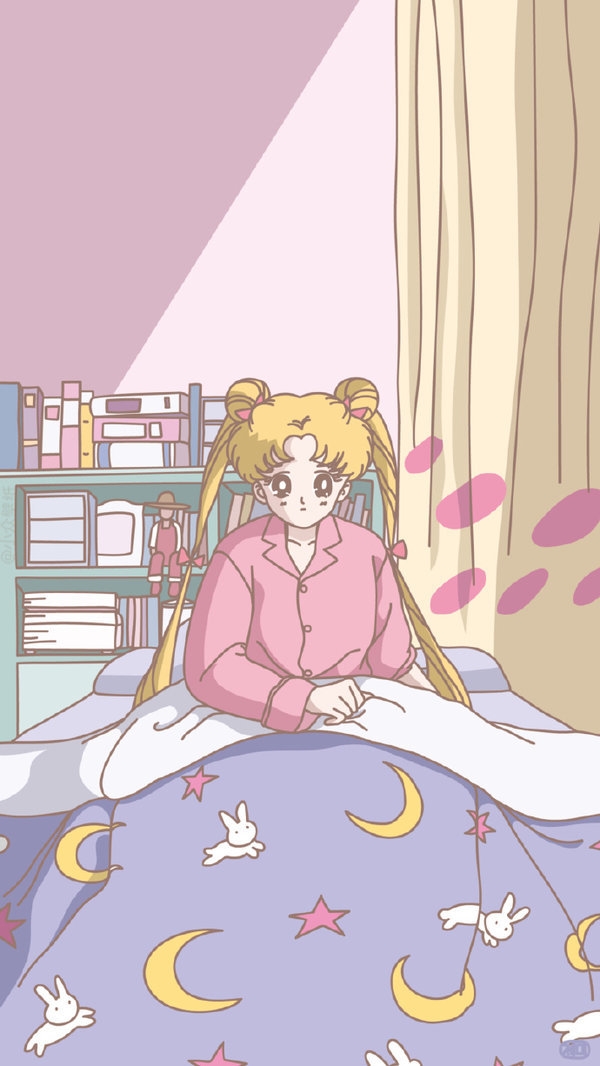 美少女战士水冰月可爱漫画图片