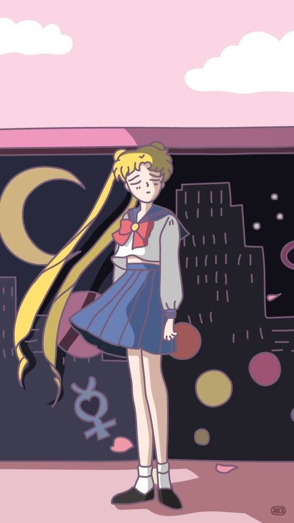 美少女战士水冰月可爱漫画图片