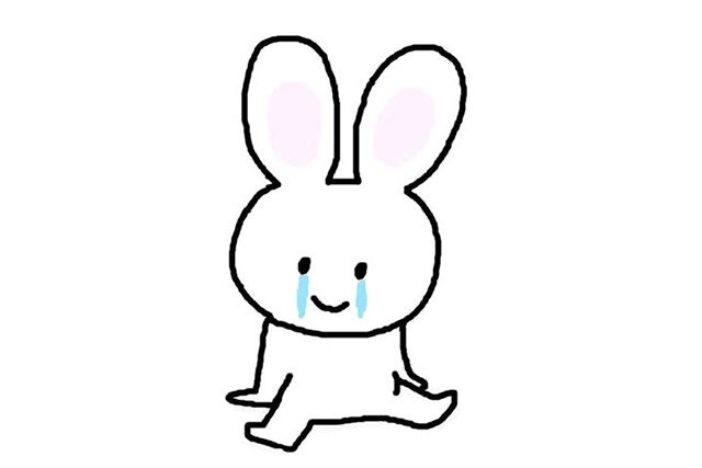小兔子简笔画4