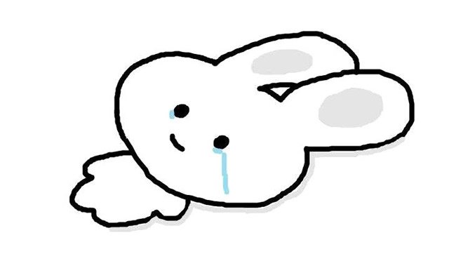 小兔子简笔画6