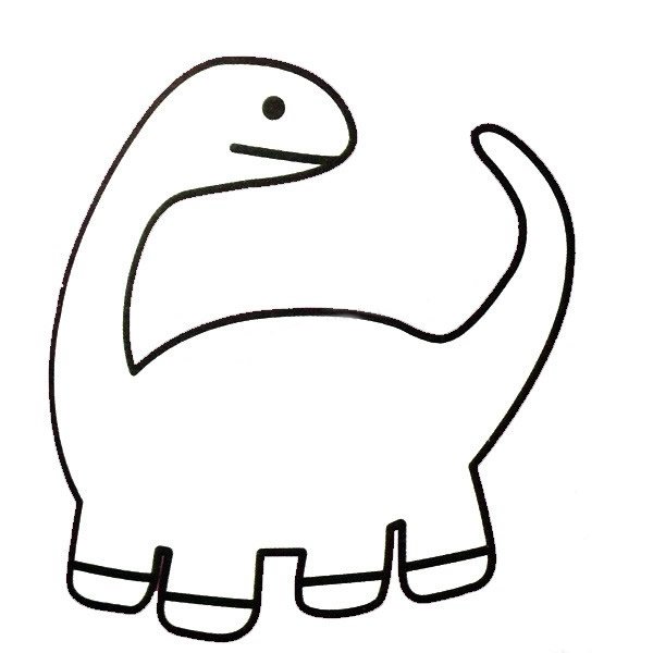 板龙简笔画图片