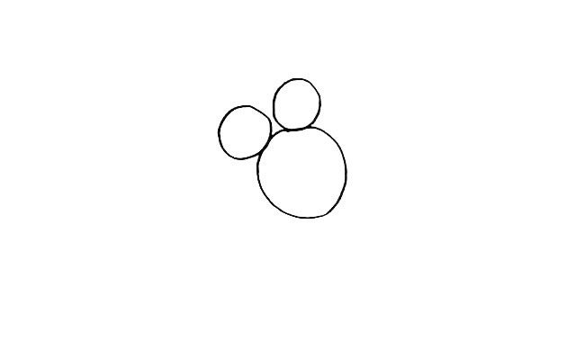 大眼金鱼简笔画