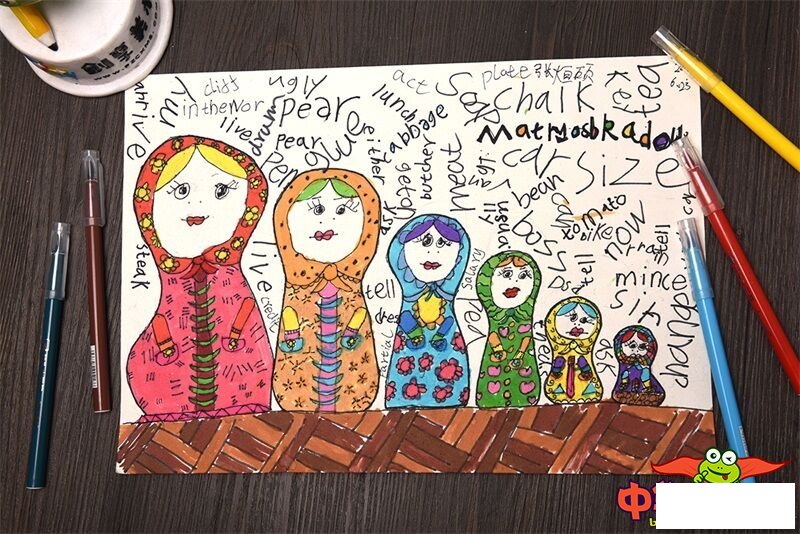 少儿画画大全简单漂亮，精选的儿童美术作品图片