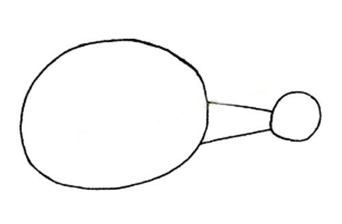 简单的直升机简笔画画法