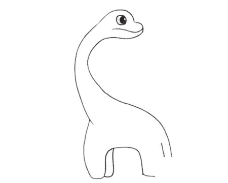 圆顶龙简笔画图片