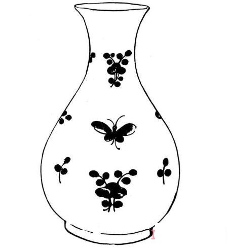 手绘漂亮花瓶的画法简笔画简单易学