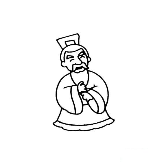 西游人物太上老君的画法