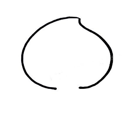 六步画出猴子简笔画彩色图片