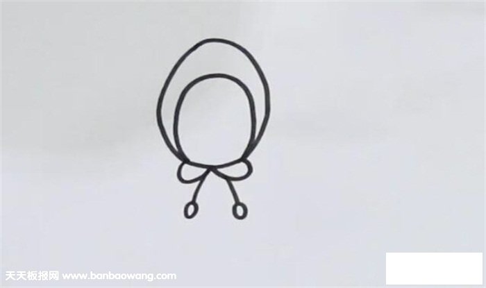 儿童雨���简笔画