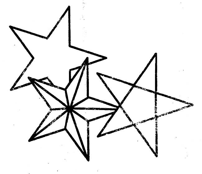 五角星简笔画图片