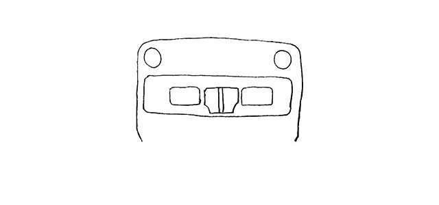校车简笔画