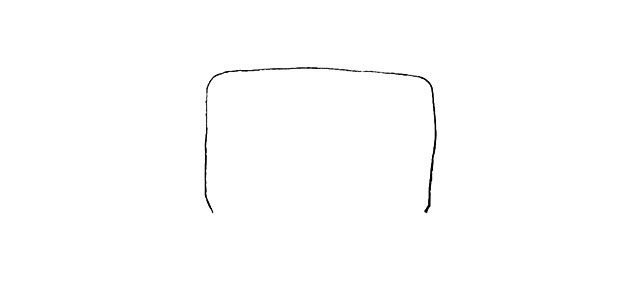 校车简笔画