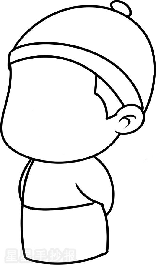 男孩简笔画