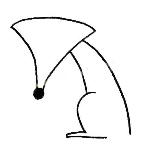 狐狸的画法简笔画步骤教程