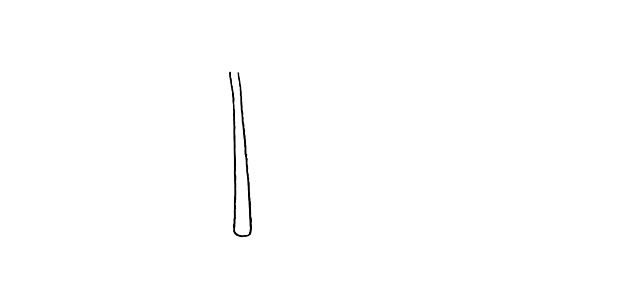 椰岛上的椰树简笔画