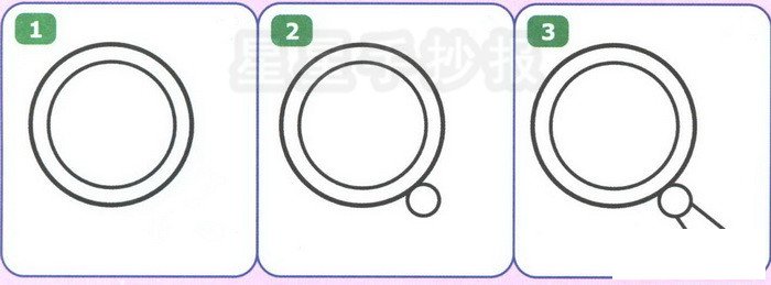 镜子简笔画