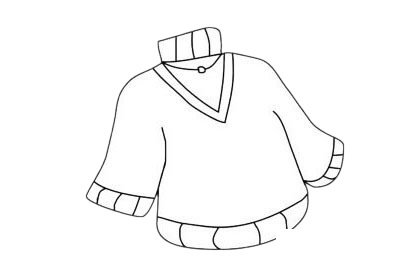 服装简笔画图片