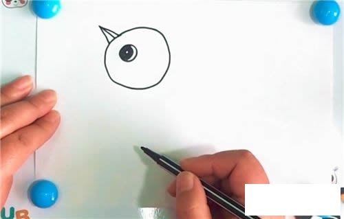 怎样画小鸡简笔画图片
