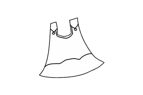 服装简笔画完成图