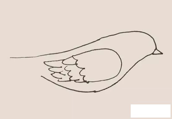 黄鹂简笔画