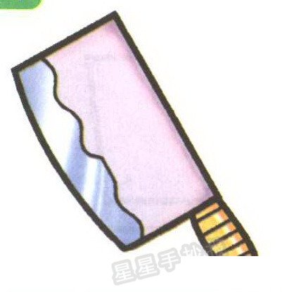 菜刀简笔画
