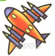战斗机简笔画图片教程