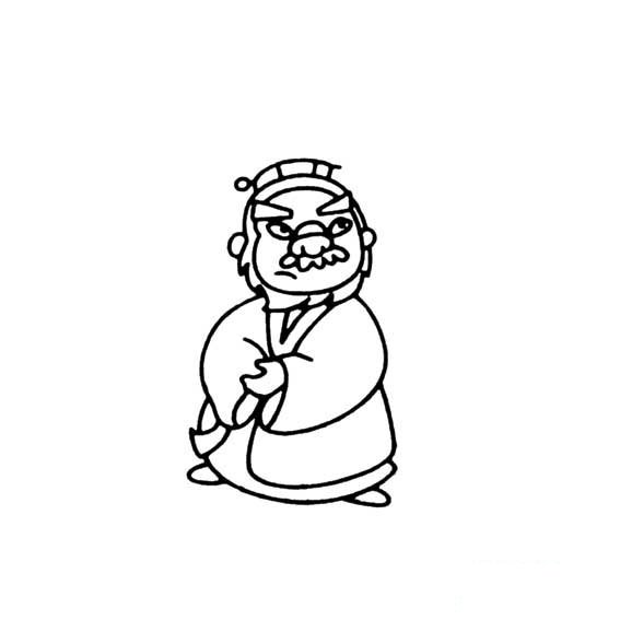 西游记老龙王的画法