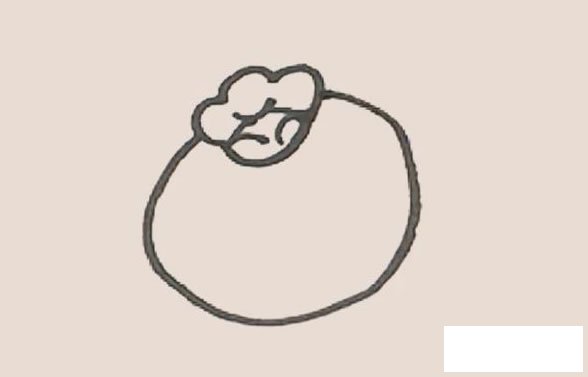 蓝莓简笔画图片