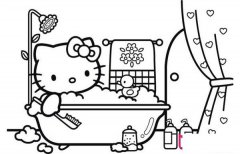Holle Kitty凯蒂猫简笔画大全