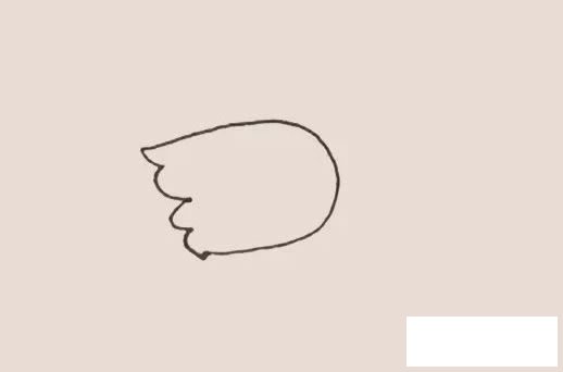 黄鹂简笔画