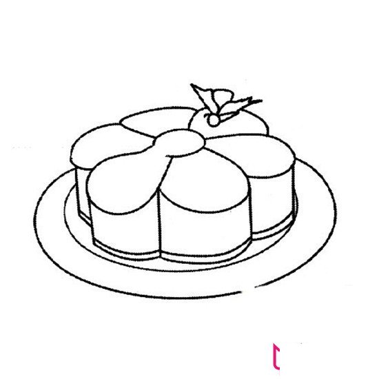 幼儿月饼简笔画图片,中秋节月饼简笔画