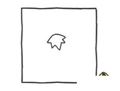 四步画出爬山虎简笔画图片