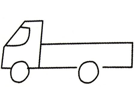 吊车简笔画大全及画法步骤