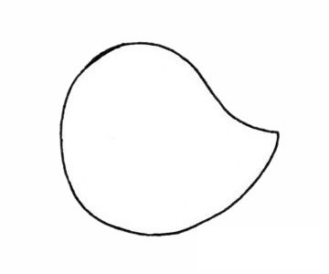 麻雀简笔画图片