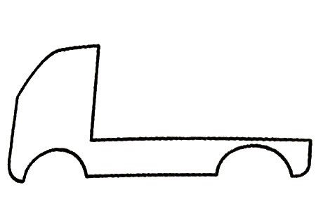 搅拌车简笔画步骤及画法大全