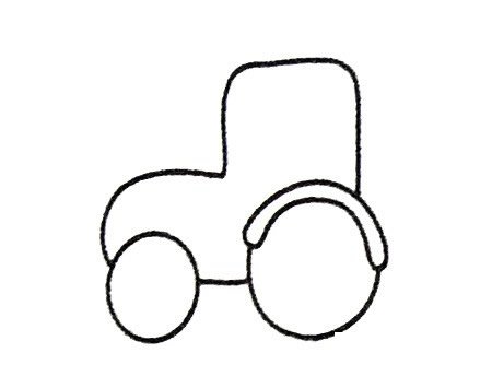 挖掘机简笔画大全及画法步骤