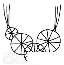 项链简笔画