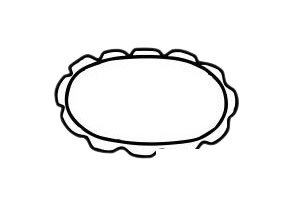 月饼简笔画图片