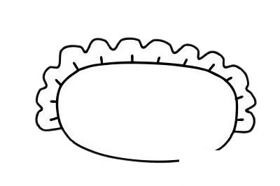 饺子简笔画图片