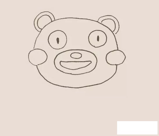 熊本熊简笔画